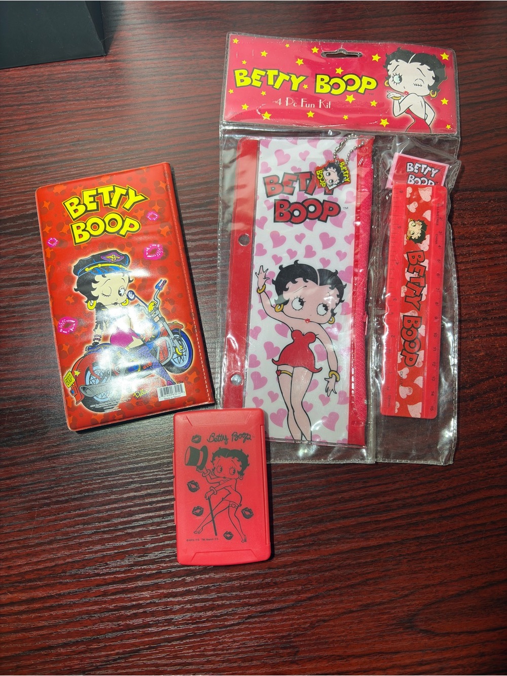 Betty Boop Red Collectible  Set